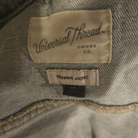 Universal Thread Light Blue Denim Freeborn Jacket - Picture 4 of 4